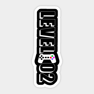 Level 02 I love videogames Sticker